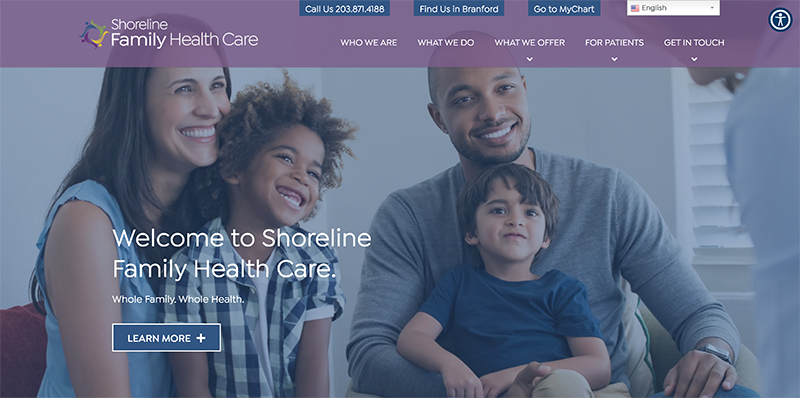 Shoreline Family Health Care’s Agile Web Design