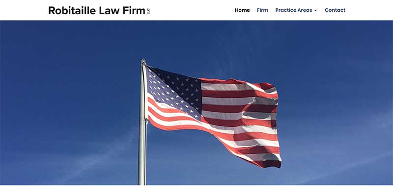 Robitaille Law Website Design