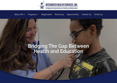 Integrated Health Services Site Re-Design