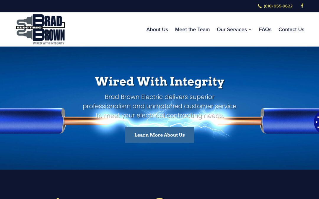 Brad Brown Electric Website Redesign
